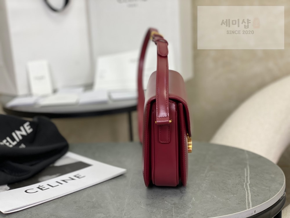 C E L I N E Celine Besace Clea Calfskin Bag 4번 이미지
