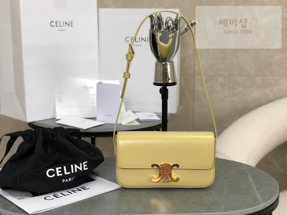 C E L I N E Celine Claude Triomphe Shoulder Bag Calfskin Bag 1번 이미지