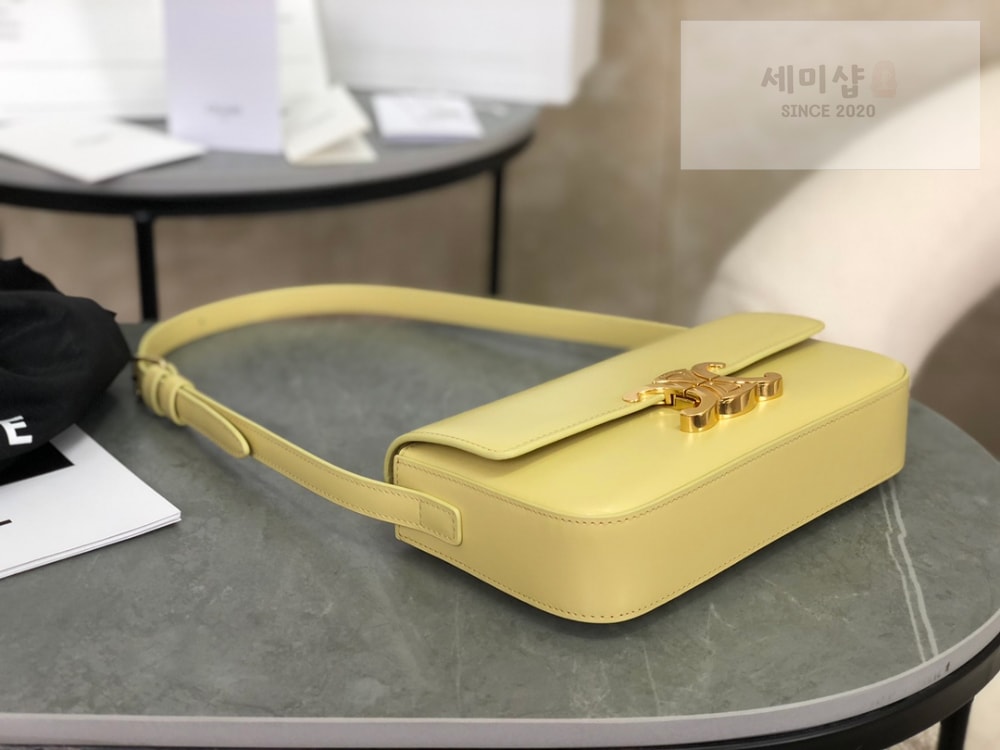 C E L I N E Celine Claude Triomphe Shoulder Bag Calfskin Bag 9번 이미지