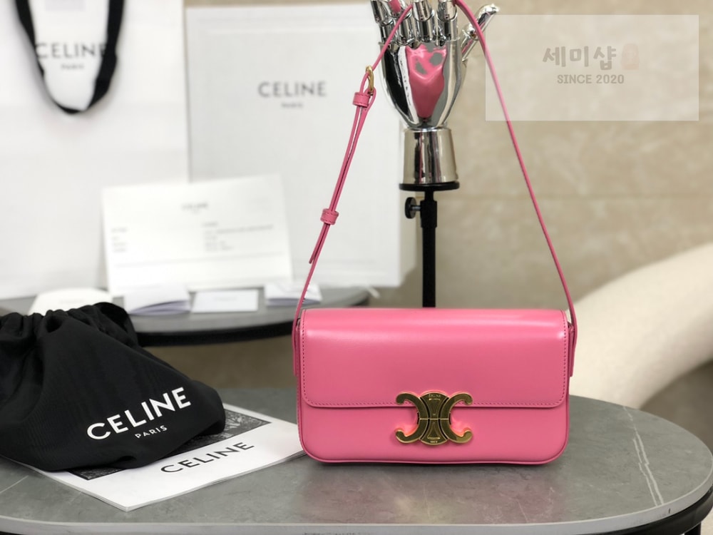 C E L I N E Celine Claude Triomphe Shoulder Bag Calfskin Bag 1번 이미지