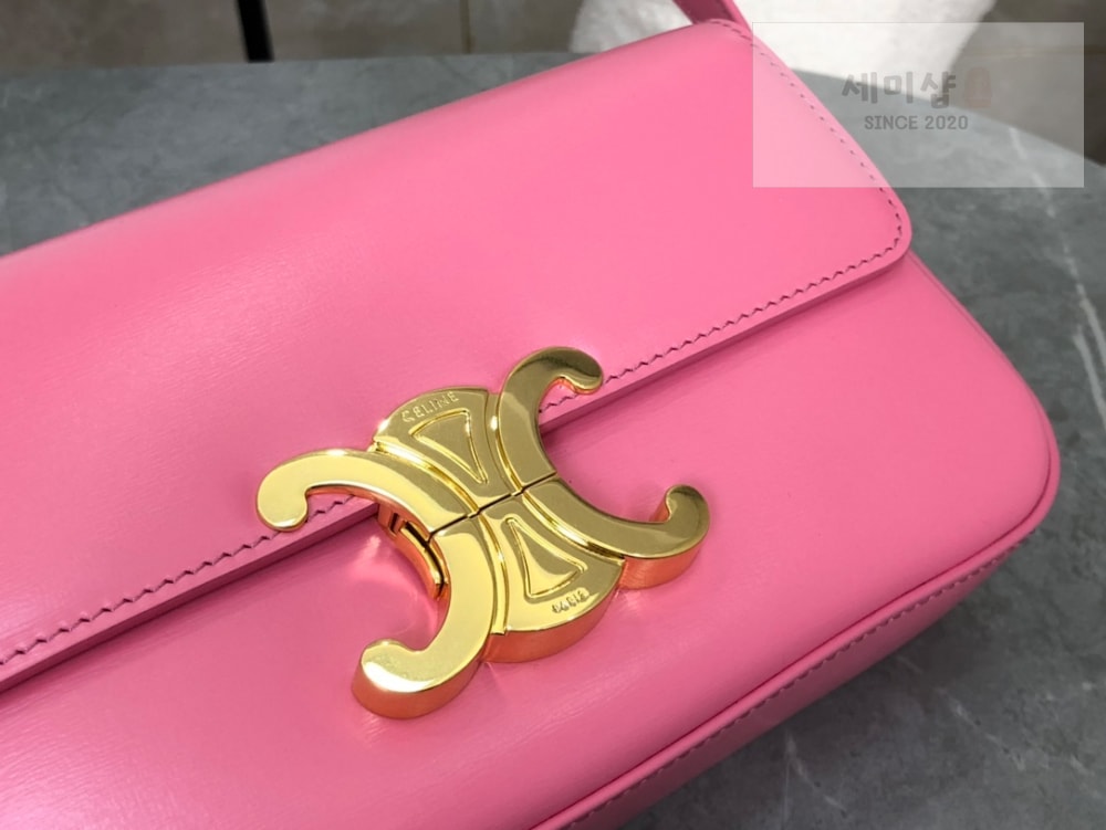 C E L I N E Celine Claude Triomphe Shoulder Bag Calfskin Bag 9번 이미지