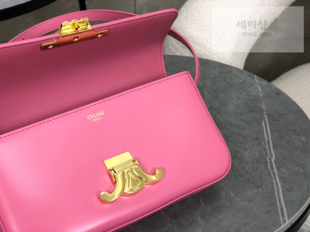 C E L I N E Celine Claude Triomphe Shoulder Bag Calfskin Bag 5번 이미지