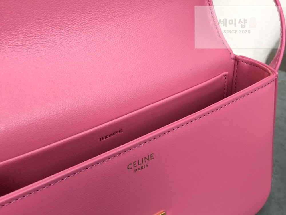 C E L I N E Celine Claude Triomphe Shoulder Bag Calfskin Bag 7번 이미지