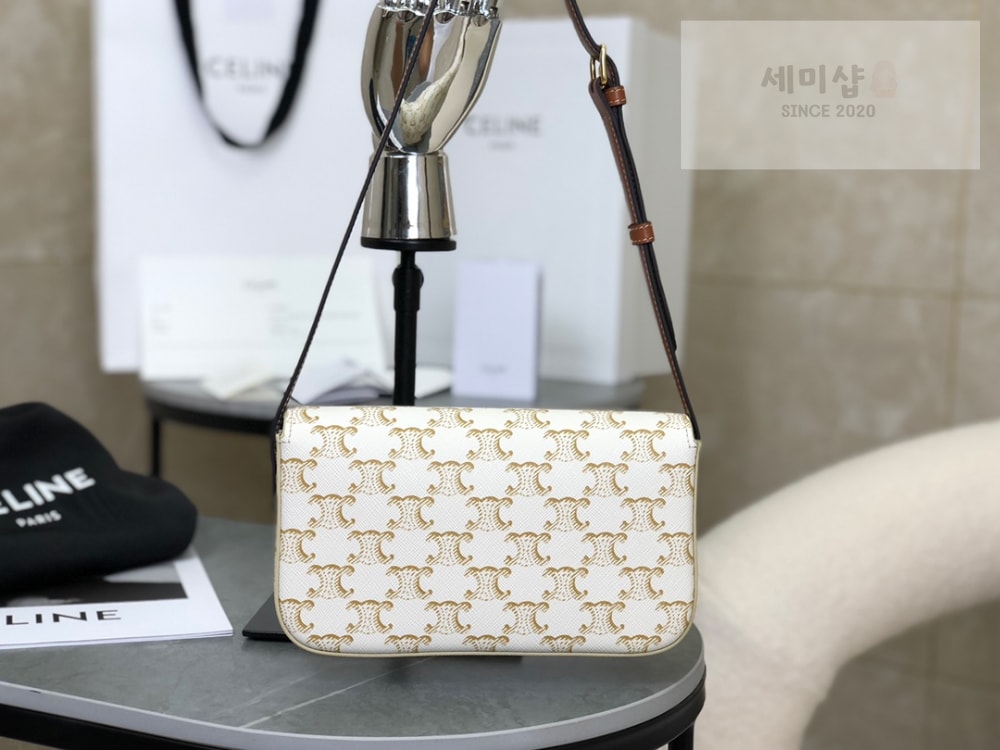 C E L I N E Celine Claude Triomphe Shoulder Bag Calfskin Bag 1번 이미지