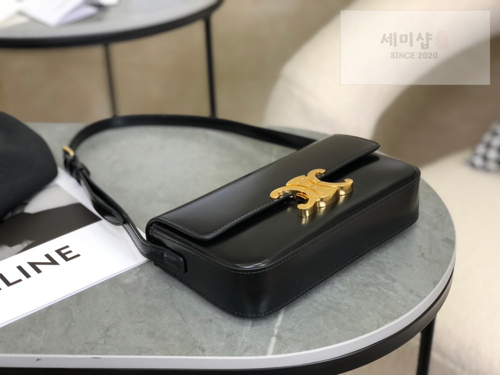 C E L I N E Celine Claude Triomphe Shoulder Bag Calfskin Bag 3번 이미지