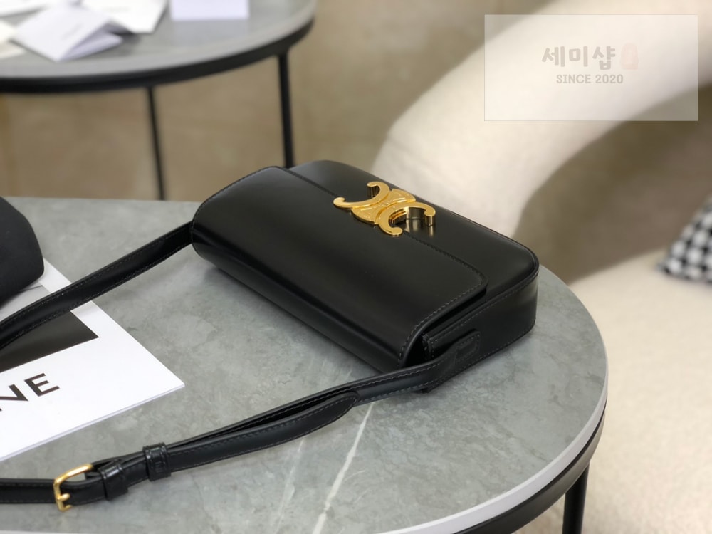 C E L I N E Celine Claude Triomphe Shoulder Bag Calfskin Bag 4번 이미지