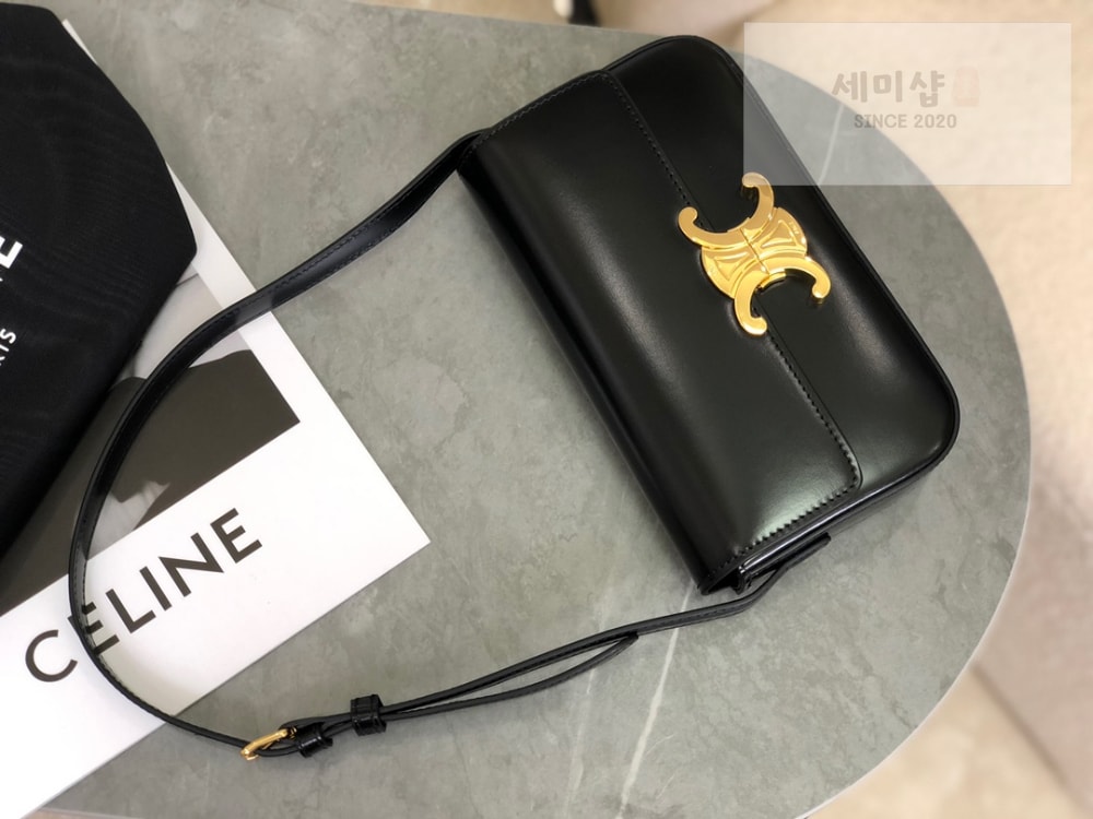 C E L I N E Celine Claude Triomphe Shoulder Bag Calfskin Bag 5번 이미지
