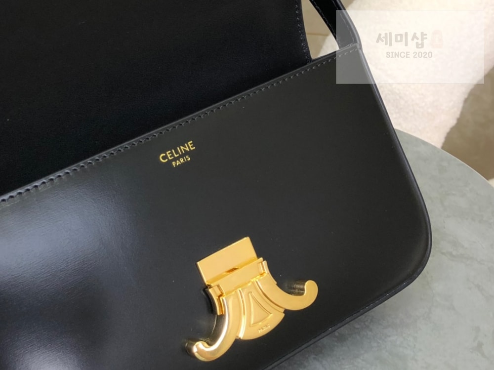 C E L I N E Celine Claude Triomphe Shoulder Bag Calfskin Bag 6번 이미지