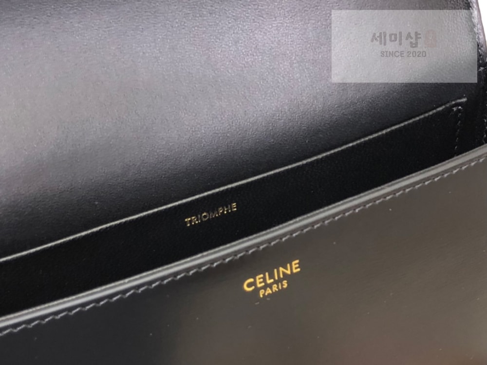 C E L I N E Celine Claude Triomphe Shoulder Bag Calfskin Bag 8번 이미지