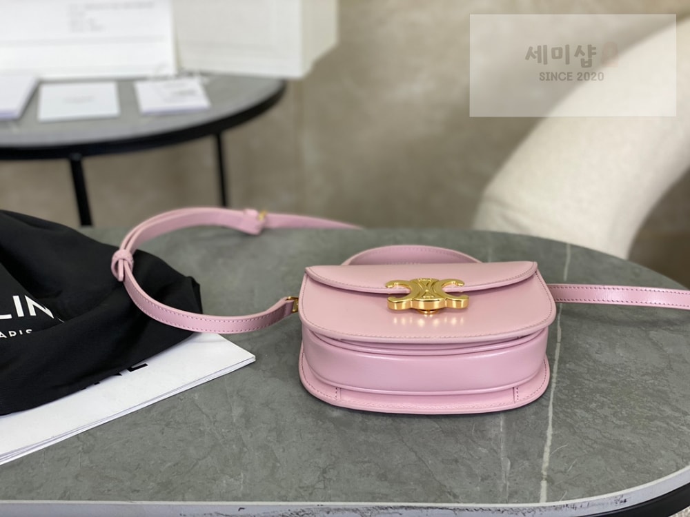 C E L I N E Celine Mini Clea Vesace Calfskin Bag 4번 이미지
