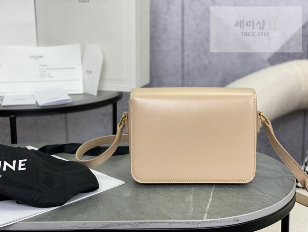 C E L I N E Celine Teen Triomphe Bag Shiny Calfskin Bag 2번 이미지