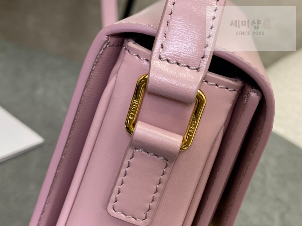 C E L I N E Celine Teen Triomphe Bag Shiny Calfskin Bag 9번 이미지