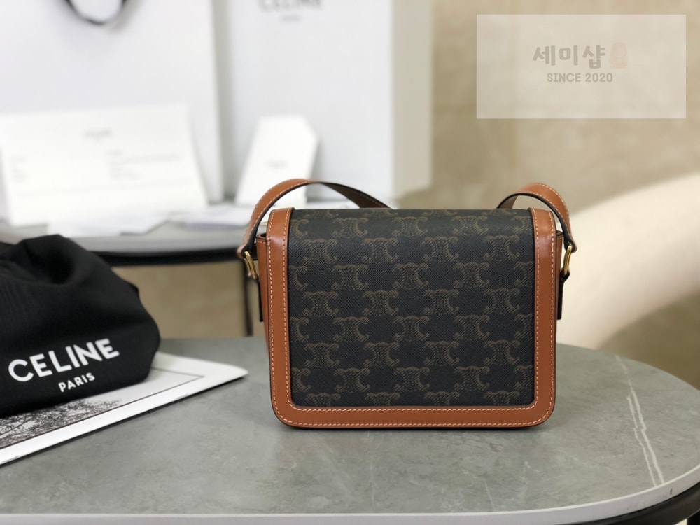C E L I N E Celine Teen Triomphe Canvas Bag Bag 2번 이미지