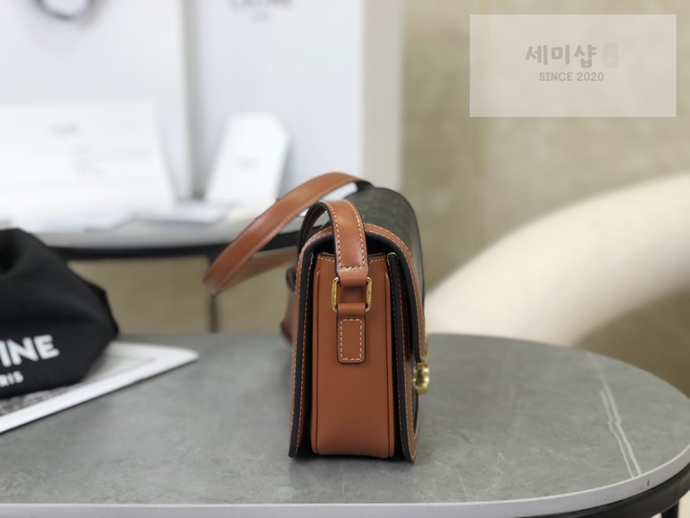 C E L I N E Celine Teen Triomphe Canvas Bag Bag 4번 이미지