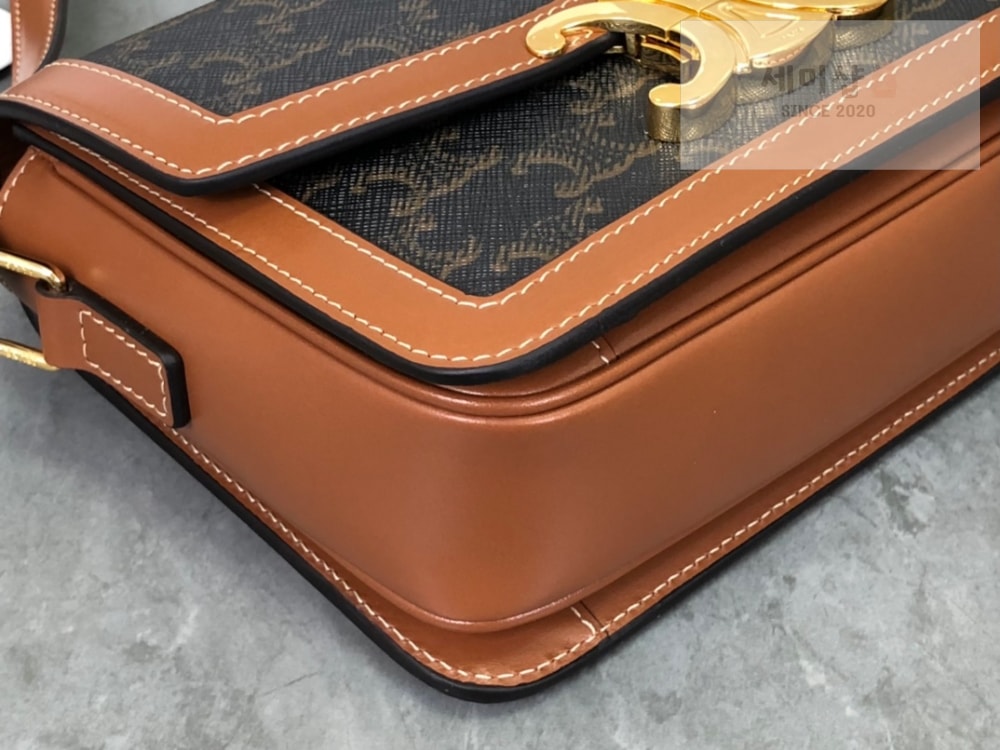 C E L I N E Celine Teen Triomphe Canvas Bag Bag 6번 이미지