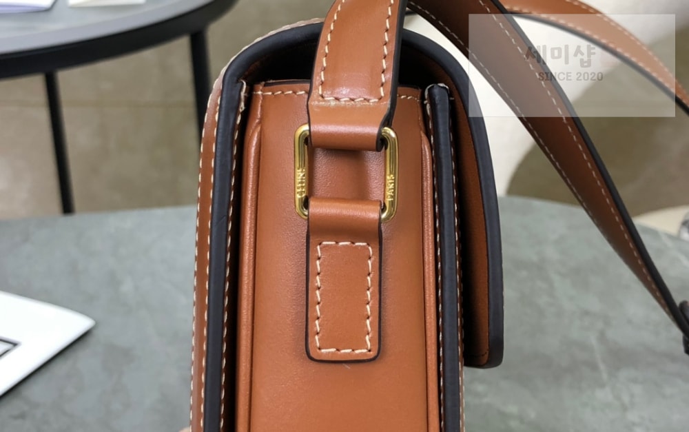 C E L I N E Celine Teen Triomphe Canvas Bag Bag 8번 이미지