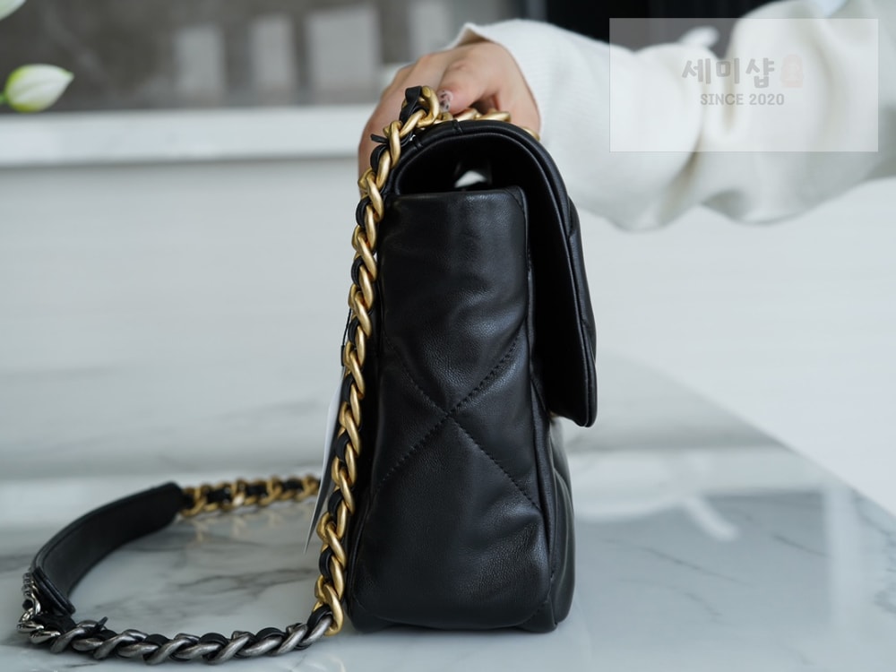 C H A N E L Chanel 19 Large 블랙 Bag 2번 이미지