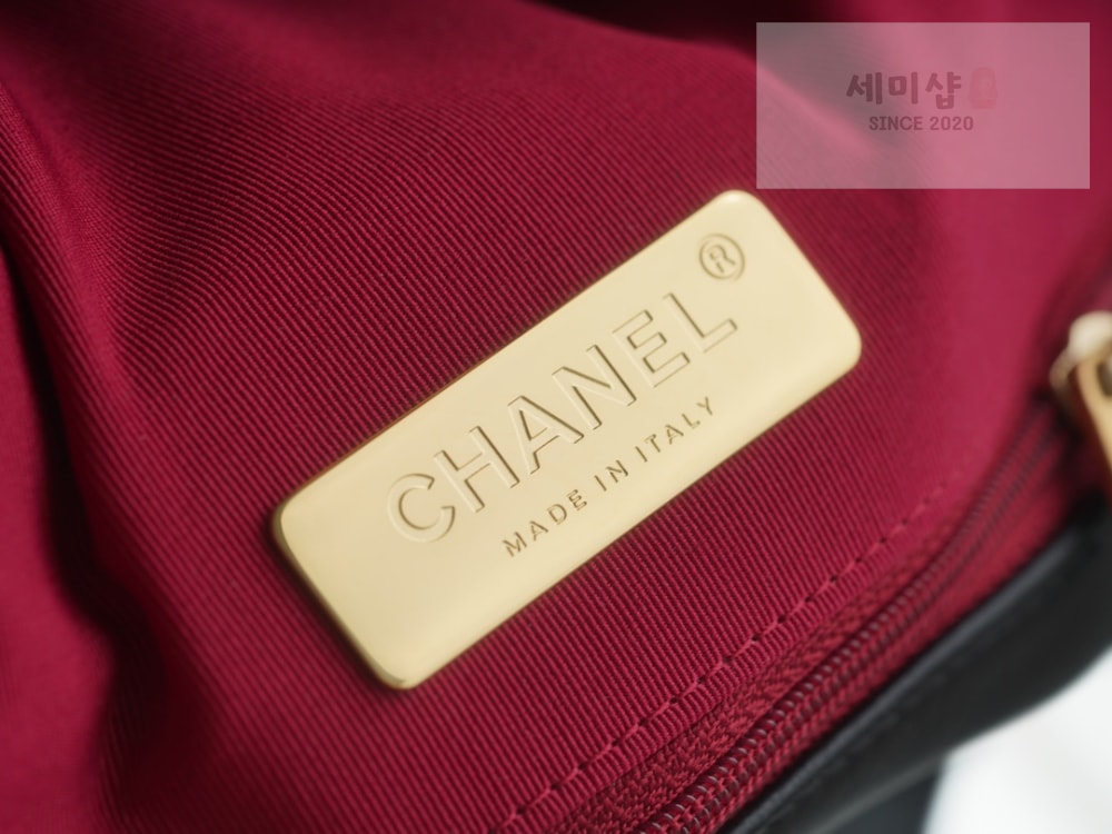 C H A N E L Chanel 19 Medium 블랙 Bag 7번 이미지