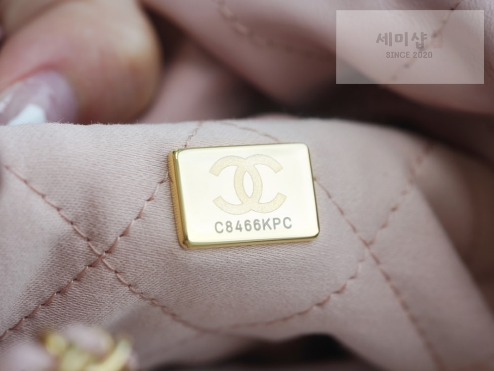C H A N E L Chanel 22 Mini 파우더핑크 Bag 9번 이미지