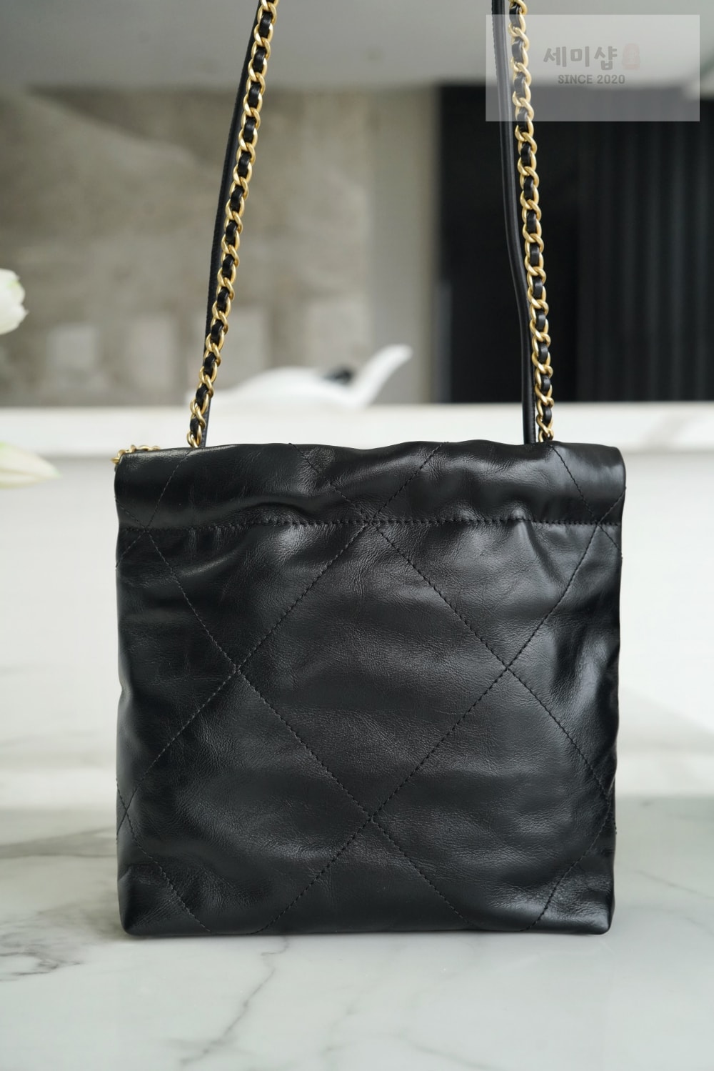 C H A N E L Chanel 22 Mini 블랙 Bag 9번 이미지