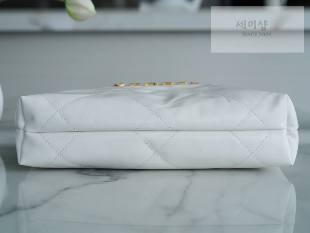 C H A N E L Chanel 22 Small 화이트 Bag 4번 이미지