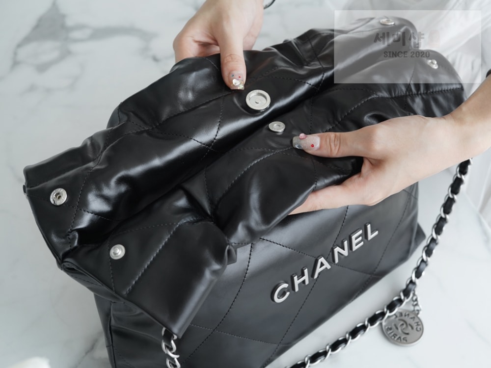 C H A N E L Chanel 22 Small 블랙 Bag 5번 이미지