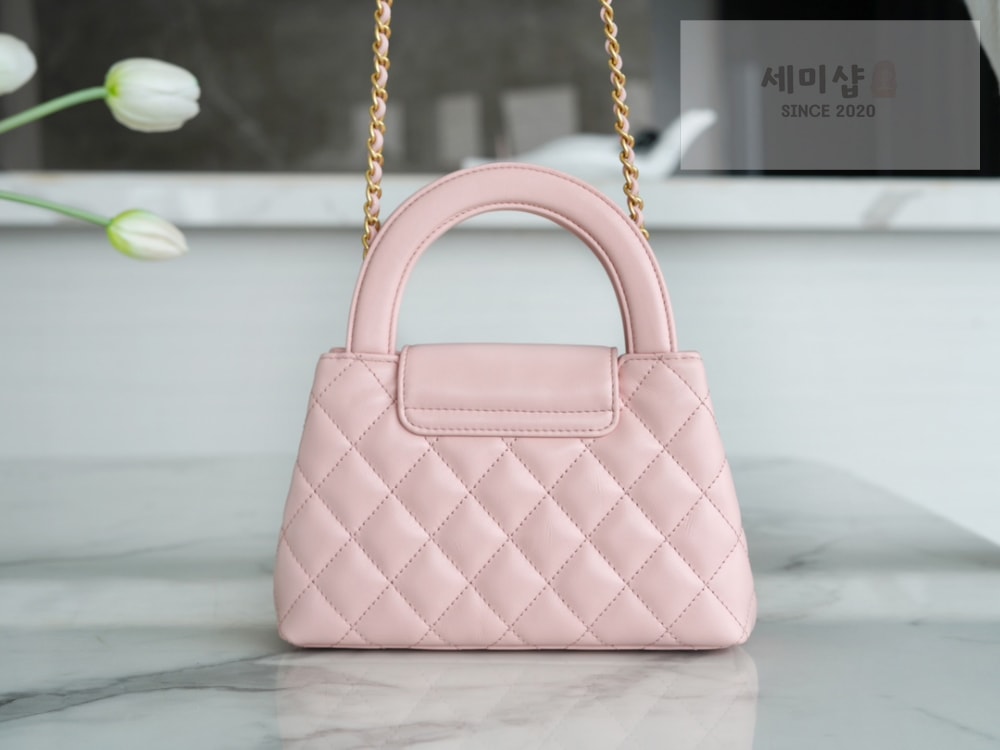 C H A N E L Chanel 23k Calfskin Kelly 파우더핑크 Bag 2번 이미지