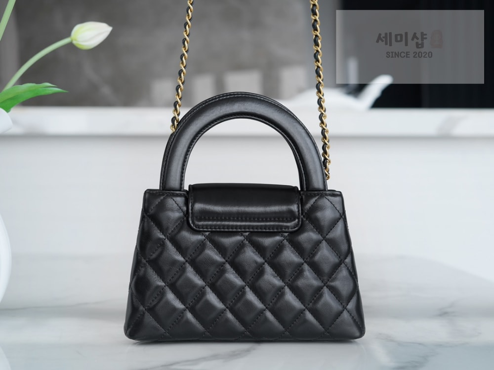 C H A N E L Chanel 23k Calfskin Kelly 블랙 Bag 2번 이미지