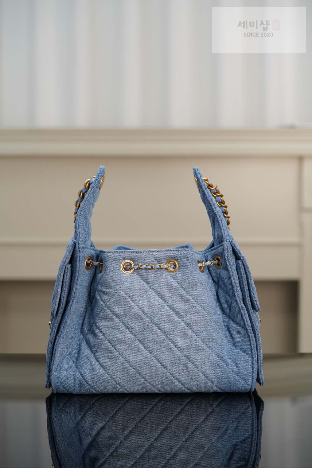 C H A N E L Chanel 25 Hobo Small 데님 Bag 2번 이미지