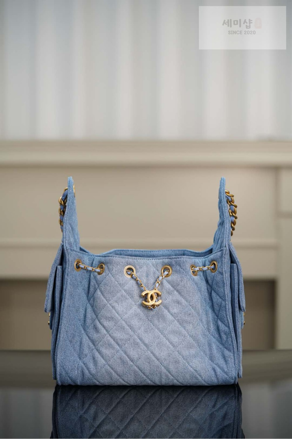 C H A N E L Chanel 25 Hobo Small 데님 Bag 5번 이미지