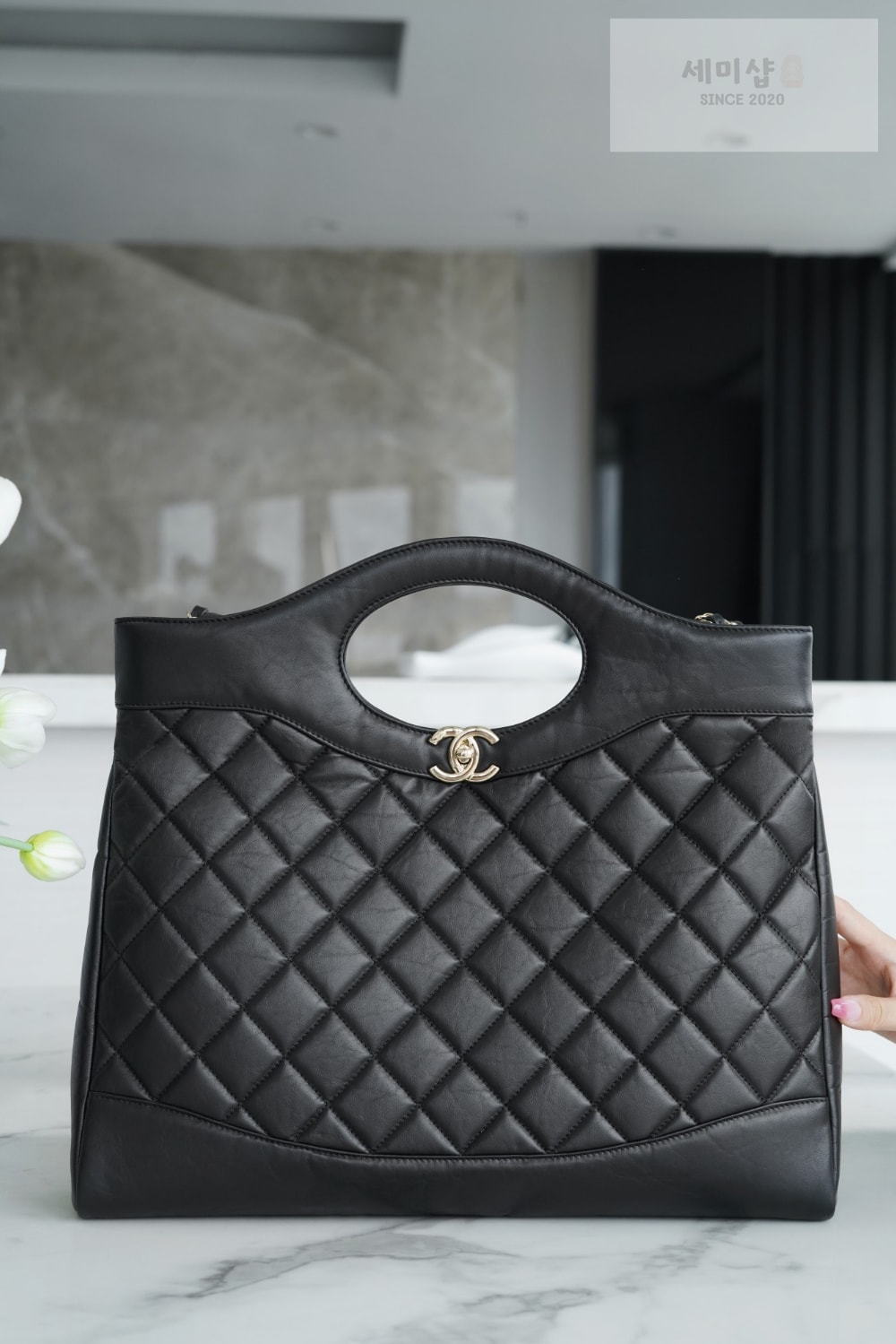 C H A N E L Chanel 31 블랙 Bag 1번 이미지