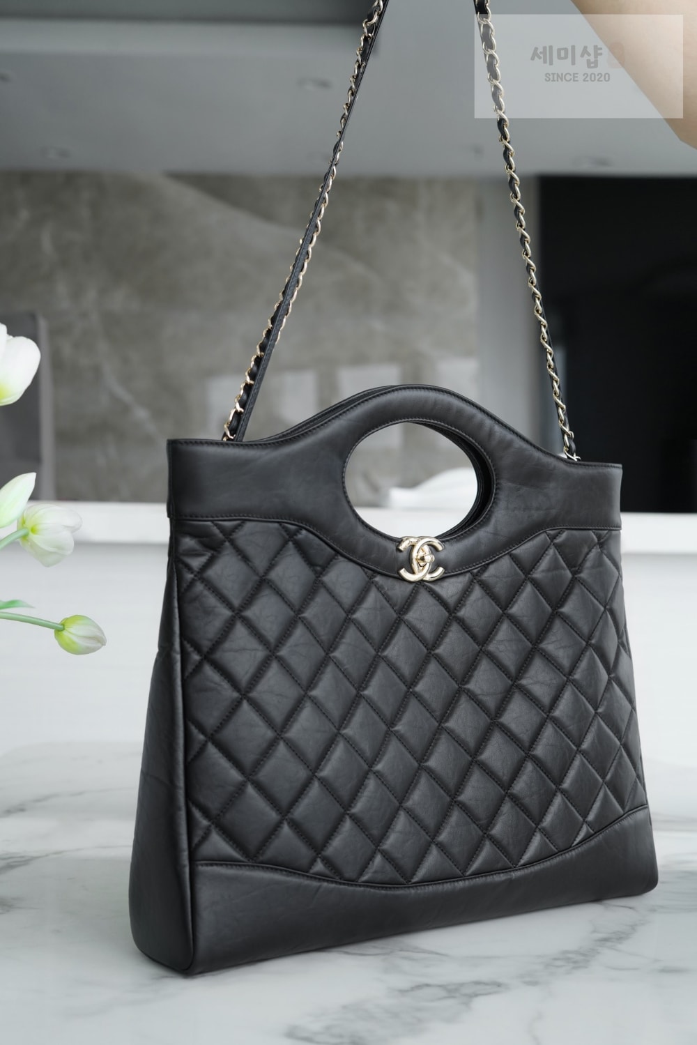 C H A N E L Chanel 31 블랙 Bag 4번 이미지