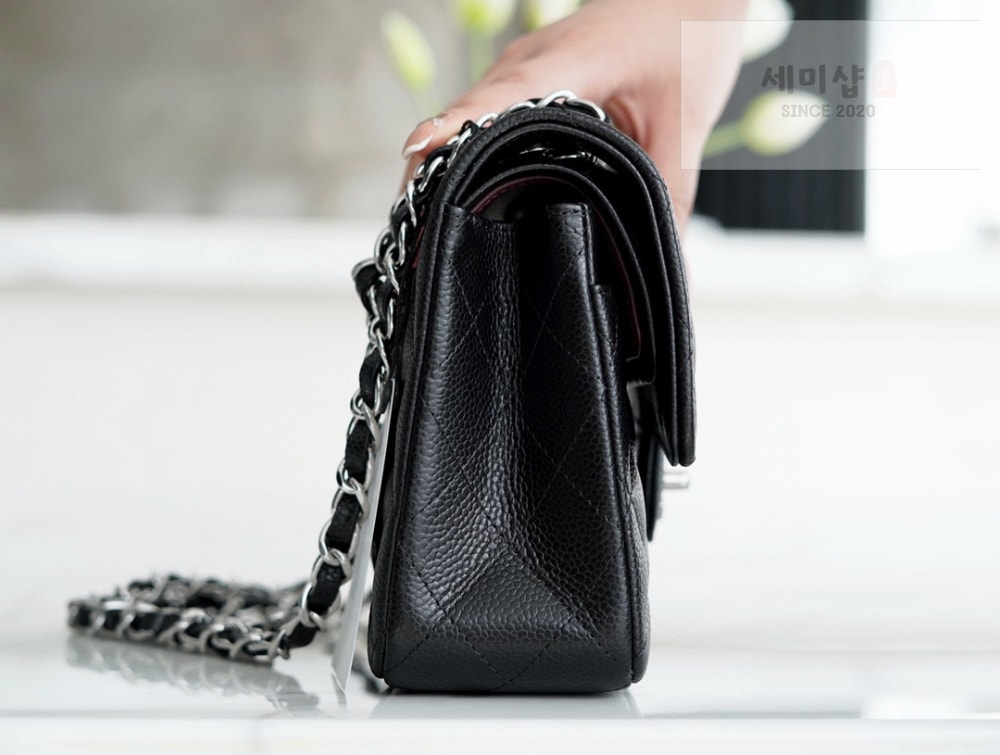 C H A N E L Chanel Classic Small Caviar 블랙 Bag 2번 이미지