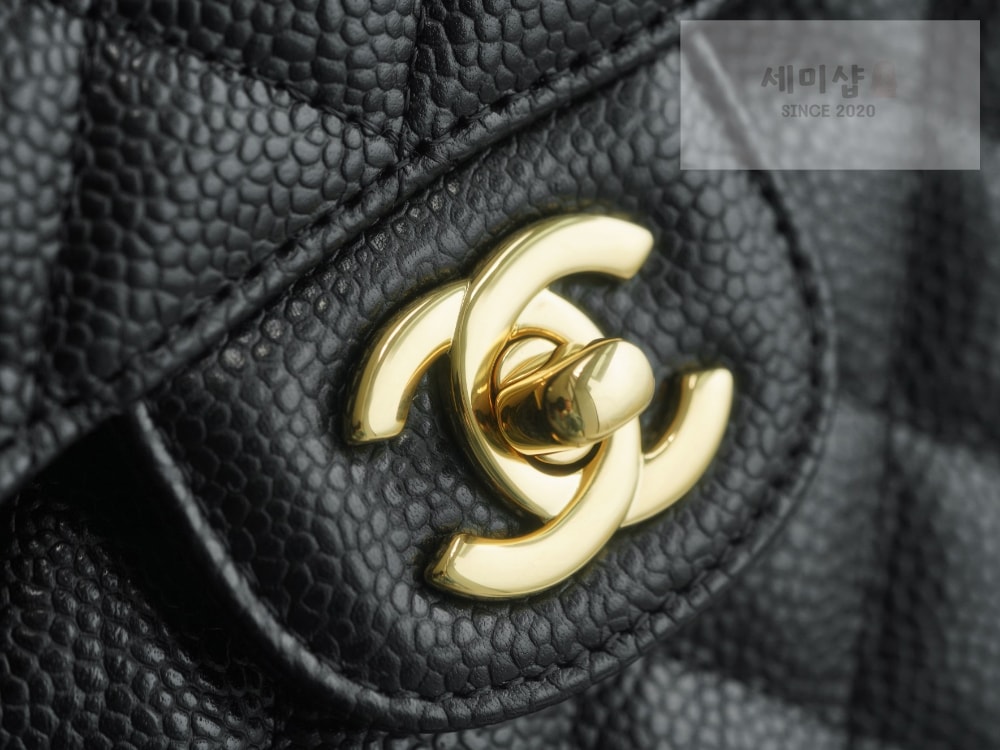 C H A N E L Chanel Classic Small Caviar 블랙 Bag 5번 이미지