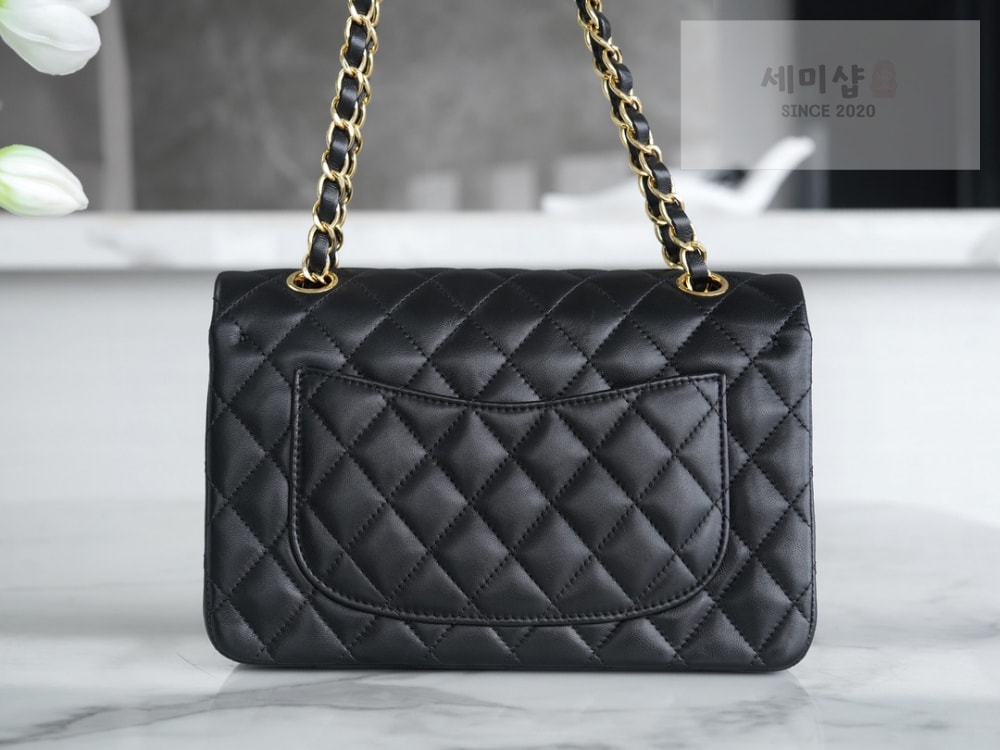 C H A N E L Chanel Classic Small Lam 블랙 Bag 2번 이미지