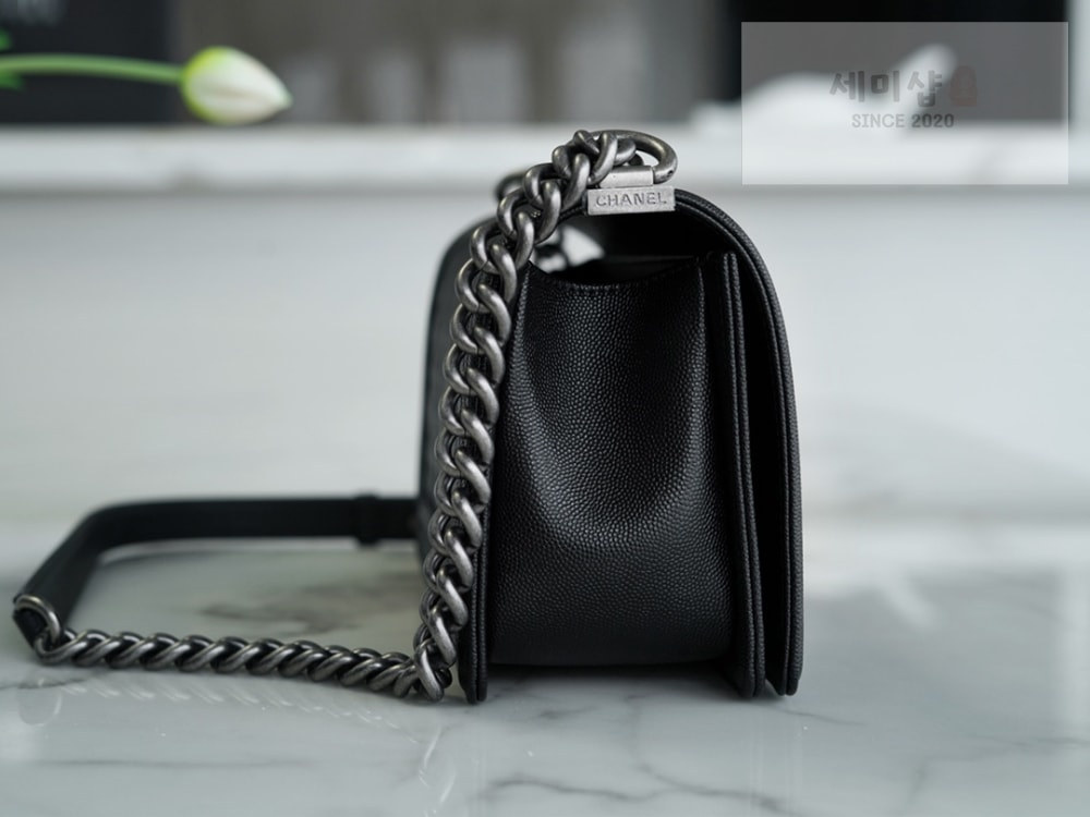 C H A N E L Chanel Le Boy Handbag 블랙 Bag 2번 이미지