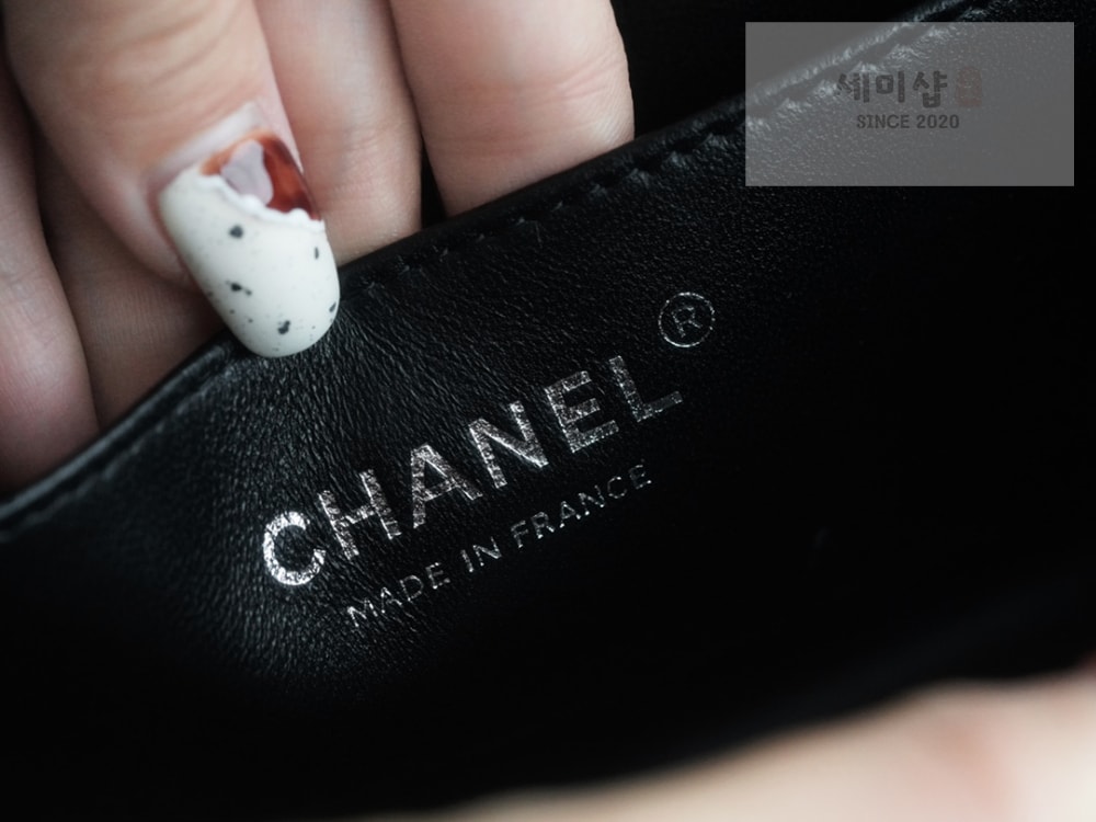 C H A N E L Chanel Le Boy Handbag 블랙 Bag 3번 이미지