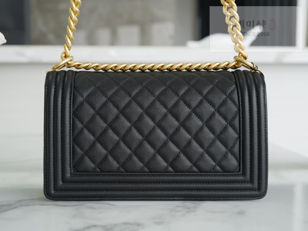 C H A N E L Chanel Le Boy Handbag 블랙 Bag 2번 이미지