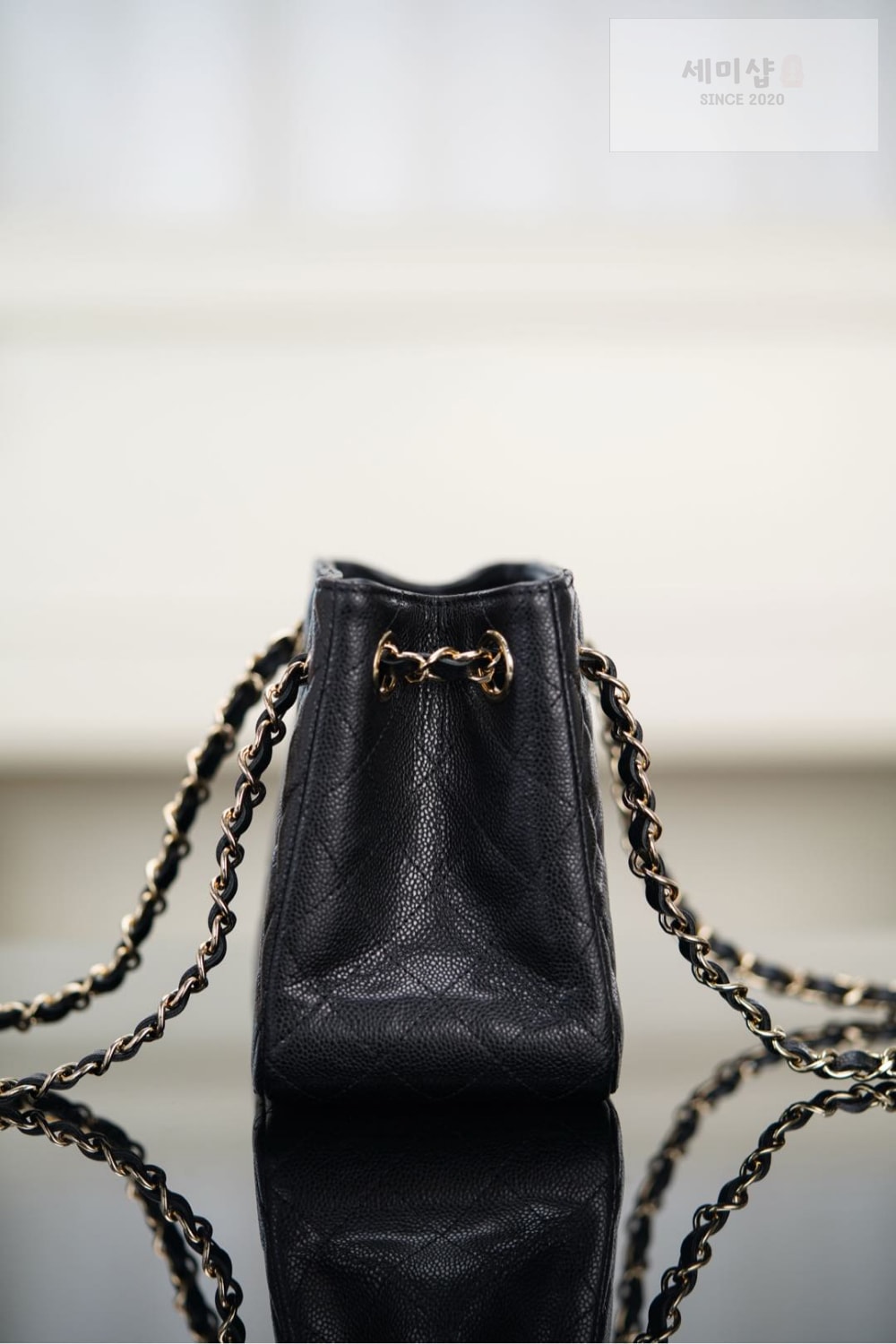 C H A N E L Chanel Mini Bucket 블랙 Bag 4번 이미지