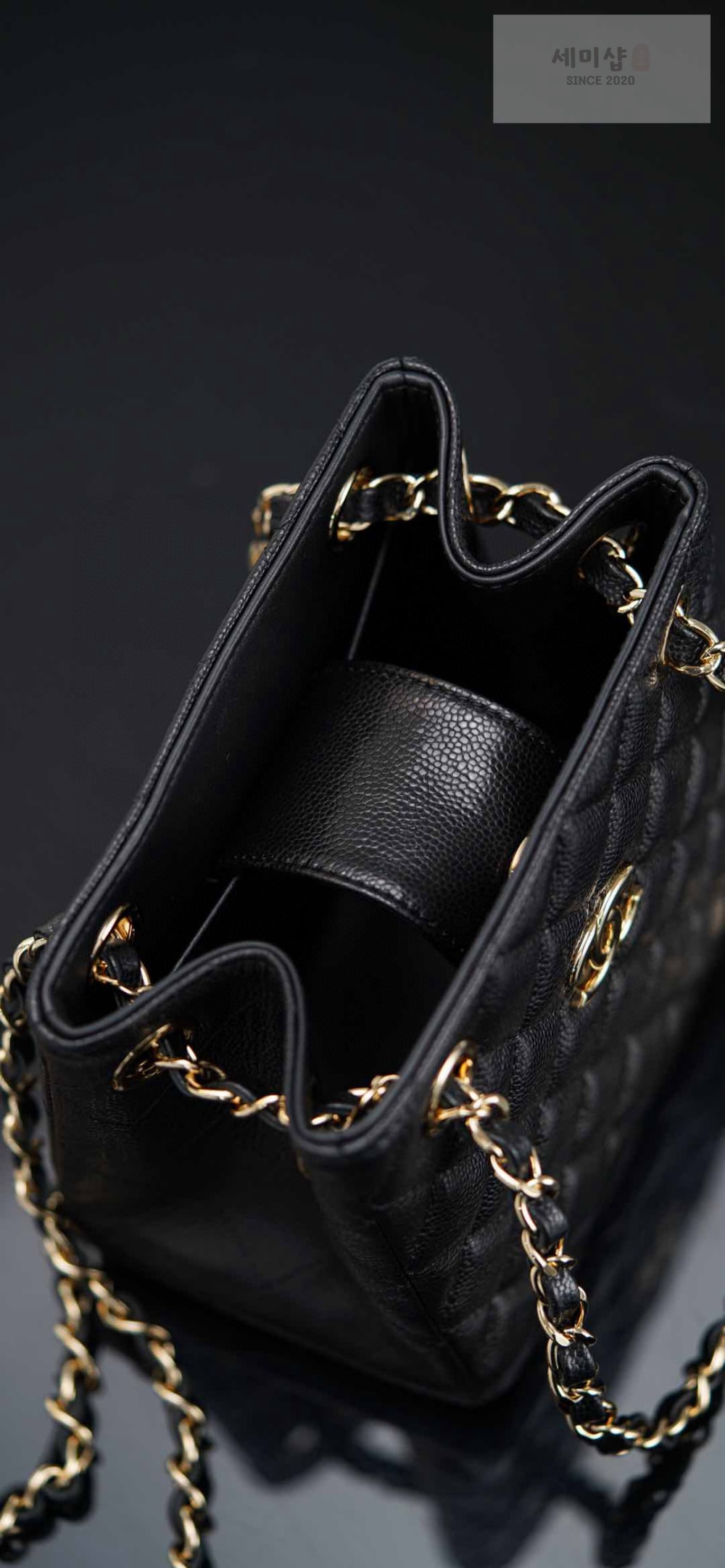 C H A N E L Chanel Mini Bucket 블랙 Bag 7번 이미지