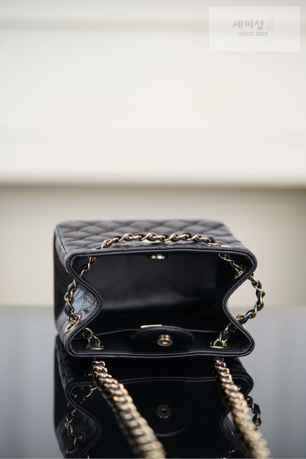 C H A N E L Chanel Mini Bucket 블랙 Bag 8번 이미지