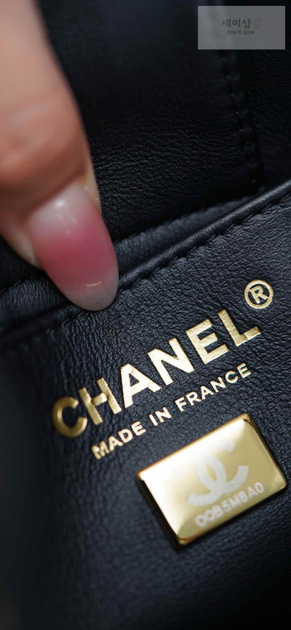 C H A N E L Chanel Mini Bucket 블랙 Bag 10번 이미지