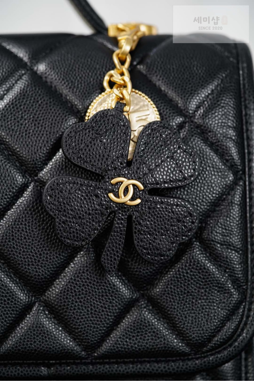 C H A N E L Chanel Small Backpack Caviar 블랙 Bag 6번 이미지