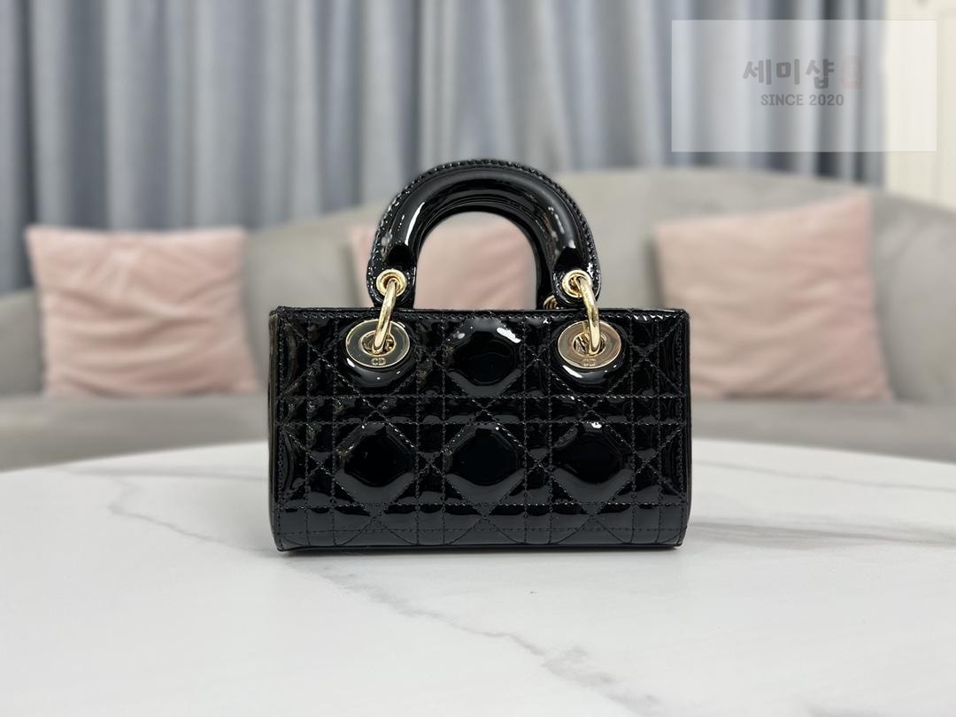 D I O R Dior Lady D-Joy Patent Bag 2번 이미지