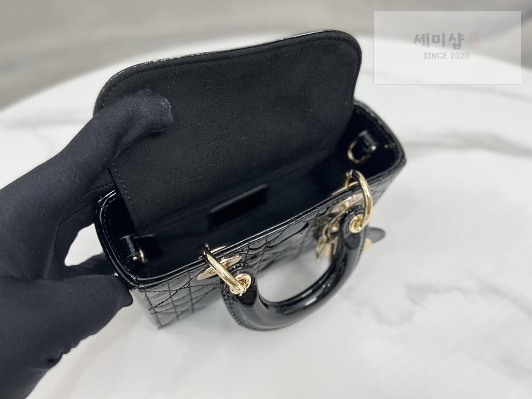 D I O R Dior Lady D-Joy Patent Bag 71번 이미지