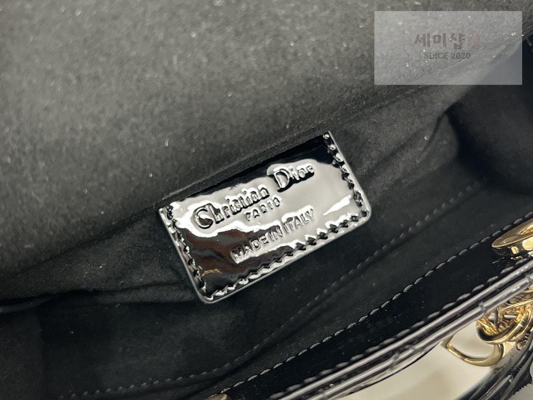 D I O R Dior Lady D-Joy Patent Bag 6번 이미지