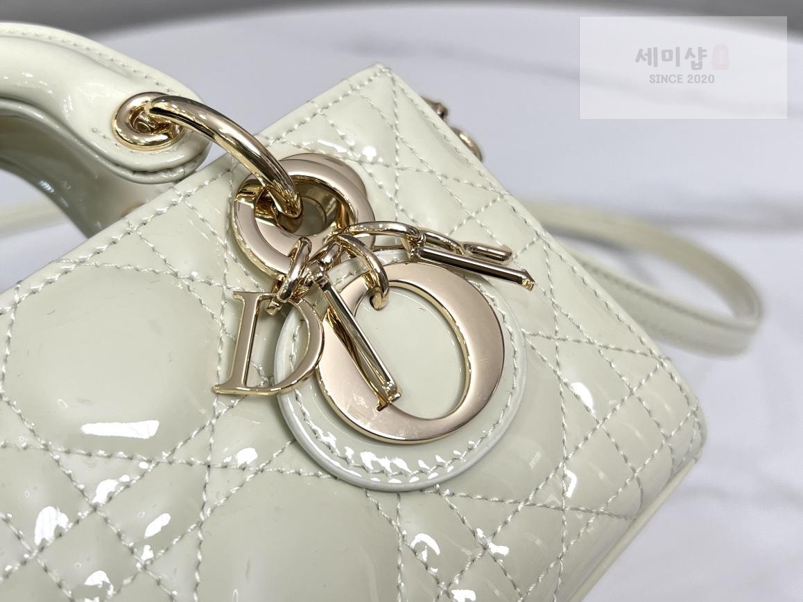 D I O R Dior Lady D-Joy Patent Bag 10번 이미지