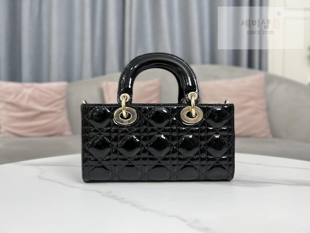 D I O R Dior Lady D-Joy Patent Bag 68번 이미지