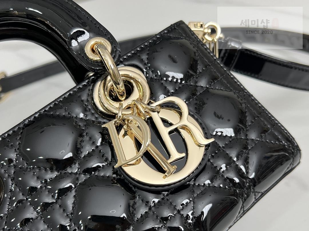 D I O R Dior Lady D-Joy Patent Bag 23번 이미지