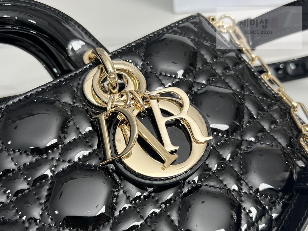 D I O R Dior Lady D-Joy Patent Bag 43번 이미지